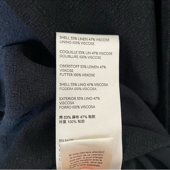 Free People Black Dress, Size Medium, RARE Lined and Heavyweight w/pPockets - Picture 8 of 8